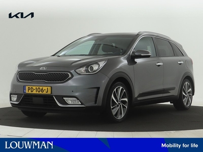 Kia Niro 1.6 GDi Hybrid ExecutiveLine | Lederen bekleding | Trekhaak | Achteruitrijcamera | Stoelkoeling | Stuurverwarming | Inclusief 12 Maanden Bovag Garantie