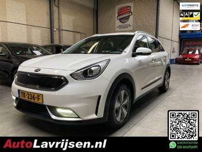 Kia Niro PARELMOER HYBRIDE DYNAMICLINE NL AUTO NAP AFN.TREKHAAK! AUTOMAAT NAVIGATIE CAMERA LED ECC CRUISE PDC HALF LEDER!!