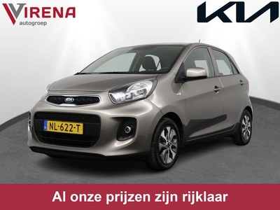 Kia Picanto 1.0 CVVT EconomyPlusLine - Navigatie - Airco - Bluetooth - LM Velgen - Radio - 12 maanden Bovag garantie