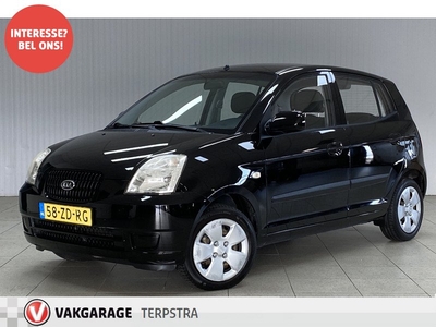 Kia Picanto 1.0 Light/ 5-DRS/ Airbags/ Stuurbekr/ Radio-CD-AUX/ Bumpers In Kleur.