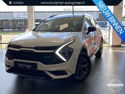 Kia Sportage 1.6 T-GDi Hybrid GT-Line Nieuw, Panoramadak, Stoel&Stuurverwarming, Elektrischverstelbare stoelen, Dodehoekdetectie|