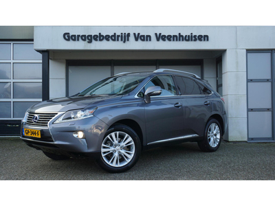 Lexus RX-Serie 450h 4WD 300pk Luxury Line Cognac Leder Xenon 19inch DAB LM A-Camera Navi 74124km! *NL auto* 1e Eigenaar!