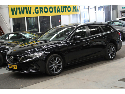 Mazda 6 Sportbreak 2.0 TS+ Lease Pack Dealer onderhouden, Airco, Trekhaak