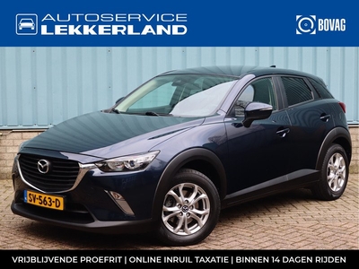 Mazda CX-3 SUV Dynamic 2.0 SkyActiv-G 120pk AUTOMAAT NAVI | TREKHAAK | STOELVERW.