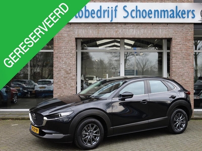 Mazda CX-30 2.0 e-SkyActiv-G M Hybrid Luxury HUD LEER BOSE 360-CAMERA STUUR+STOELVERWARMING LMV ELEK.ACHTERKLEP ENZ.