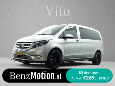 Mercedes-Benz Vito 111 CDI AMG Night Edition- Park Assist I Navi I Camera I Clima I Sidebars I Grijs kenteken