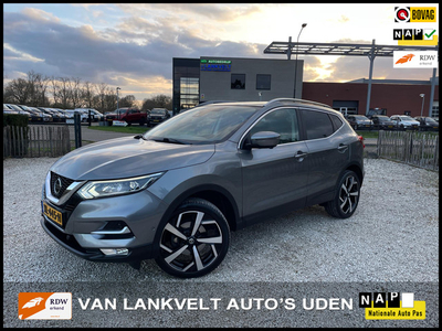 Nissan Qashqai 1.2 Tekna Leder, Panorama, Trekhaak, 360 view