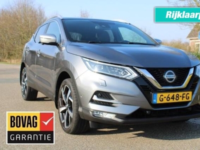 Nissan Qashqai 1.3 DIG-T 140pk Tekna ECC/cruise/navi/camera/LED/DAB/panodak