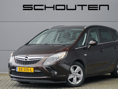 Opel Zafira Tourer 1.4 Turbo 7p. 140PK Leer Trekhaak Stuur+Stoelverw.