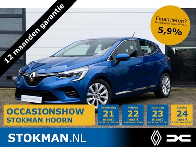 Renault Clio 1.0 100 PK TCe Intens | Camera achter | Parkeersensoren voor | ECC | | incl. Bovag rijklaarpakket met 12 maanden garantie