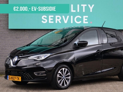 Renault ZOE R135 Intens 52 kWh KOOPACCU Warmtepomp Navi Clima AUT LED LMV