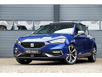 Seat Leon 1.5 eTSI FR Edition /LED/PANODAK/SFEERVERL./CARPLAY/STOEL+STUURVERW./KEYLESS/CAMERA!