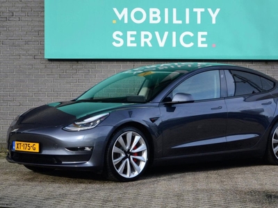 Tesla Model 3 Performance 75 kWh 462PK Autopilot Pano Spoiler LMV 20 inch