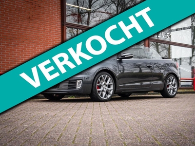 Volkswagen Golf Cabriolet 2.0 TSI GTI 211pk DSG Aut. |Xenon| Leder | Stoelverw. | DCC |Parkeerhulp | Cruise control |Elek. Kap|