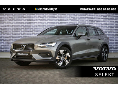 Volvo V60 Cross Country 2.0 T5 AWD Pro Fin. € 609 p/m | Stoelverwarming voor + achter | Stoelventilatie | 360 camera | Power Seats | DAB | Schuif/kanteldak |