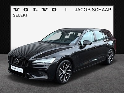 Volvo V60 T6 Recharge AWD Plus Dark | Long Range | Lighting Pack | Blond lederen bekleding