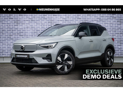 Volvo XC40 Single Motor Extended Range Plus 82 kWh | Demo Deal | Donker Glas | Nubuck Interieur | Adaptieve Cruise Control | BLIS |