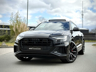 Audi Q8 60 TFSI e quattro S-Line Competition Panoramadak|B&O 3D|Softclose|Carbon|Massage|Stuurverw.|Stoelventilatie|360° Camera|Keyless-Go