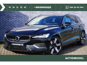 Volvo V60 2.0 T6 Plug-in hybrid AWD Essential Edition | Snel Rijden | Leder | Blis | Adaptieve Cruise controle | 19