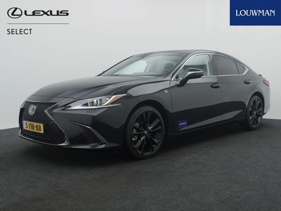 Lexus ES 300h F-Sport Design *Demo* | Zwart Leder + Stoelverwarming | Navigatie |