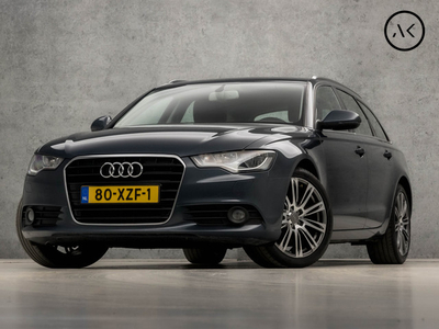 Audi A6 Avant 2.0 TFSI Sport 180Pk Automaat (GROOT NAVI, CLIMATE, KEYLESS START, PARKEERSENSOREN, SPORTSTOELEN, BLUETOOTH, CRUISE CONTROL, NIEUWSTAAT)