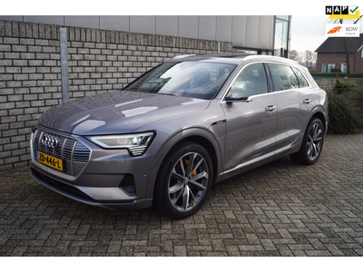 Audi E-tron E-tron 55 quattro advanced 95 kWh Pro Line Plus Autom Panodak Leder Navi Camera Clima Luchtvering Adaptieve Cruise ENZ