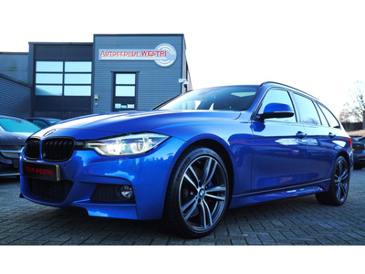 BMW 3-serie Touring 335d xDrive Centennial High Executive | Panorama | Harman/Kardon | Elek trekhaak | 360 cam | Eristol Blau |