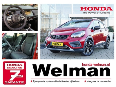 Honda Jazz 1.5i e:HEV ADVANCE CROSSTAR - HYBRID - AUTOMAAT