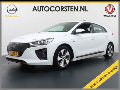 Hyundai IONIQ Gereserveerd €10.895,- na Subsidie Premium EV Leder Schuifdak Navi Camera Adaptive-Cruise Elektr.Verst.Stoel Stuurverw. Apple/An