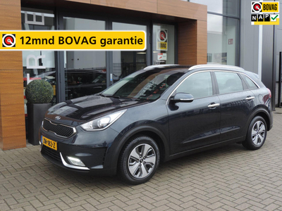 Kia Niro 1.6 GDi Hybrid DynamicLine AUTOMAAT 58.000km | Halfleer | CarPlay | ECC | PDC | Bluetooth | Camera | Navi | 16” | DAB