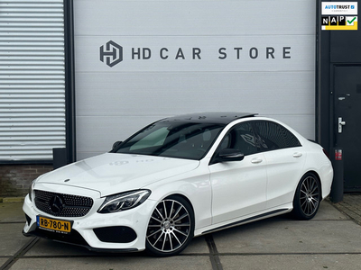 Mercedes-Benz C-klasse 250 211pk AMG Night Pano|Leder|HUD|19''