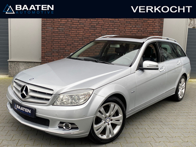 Mercedes-Benz C-Klasse Estate 180 CGI Avantgarde |Pano|Dealer onderhouden|1/2 Leder|PDC|Automaat|Navi|Bluetooth