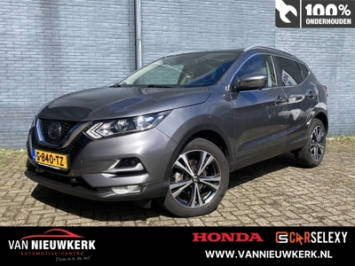 Nissan Qashqai1.3 DIG-T 160pk DCT Automaat N-Connecta | Panoramadak | Navigatie Carplay | 360