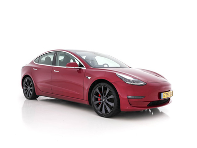 Tesla Model 3 Performance 75 kWh AWD [ Fase-3 ] (INCL-BTW) Aut. *PANO | AUTO-PILOT | FULL-LED | NAPPA-LEATHER | DIGI-COCKPIT | ADAPT.CRUISE | KEYLESS | SURROUND-VIEW | DAB | APP-CONNECT | MEMORY-PACK | LANE-ASSIST | SPORT-SEATS | 20