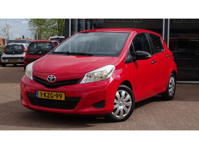 Toyota Yaris 1.0 VVT-i Comfort | 5deurs | Airco | 2012 | 125.000km | Rood | Elek. Pakket | Inruil mogelijk