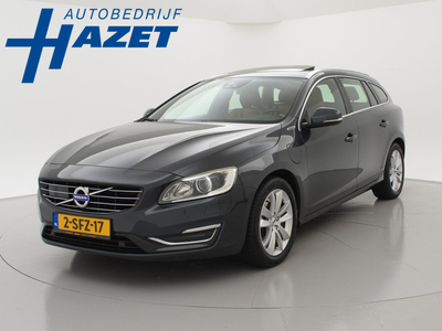 Volvo V60 2.4 D6 AWD PLUG-IN HYBRID SUMMUM *1e EIG.!* + ADAPTIVE CRUISE / PREMIUM SOUND / SCHUIFDAK