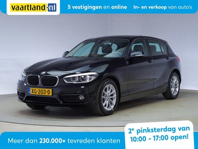 BMW 1-serie 118i Executive Aut. [ Navi Full LED Stoelverwarming ]