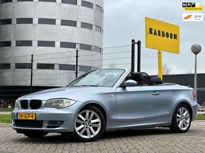 BMW 1-serie Cabrio 118i Executive/AUT/LEDER/PSENSOR/CRUISE/AIRCO