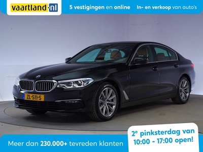 BMW 5 Serie 530e High Executive [ Leder Comfortzetels Navi prof. ]