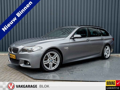 BMW 5 Serie Touring 520i High Executive M-Sport | Panodak | Stoelgeheugen | Leder | 19'' |