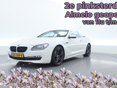 BMW 6 Serie Cabrio 640i | Navi | Camera | HUD | Leder | Keyless | 19''