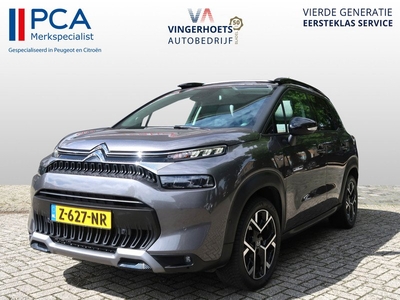 Citroën C3 Aircross 130 Pk * AUTOMAAT * *** Luxer dan Luxe en Mooier dan Mooi *** Schuifdak * Navigatriuue * Leder * Stoelverwarming * Parkeer Camera * Keyless Open en Start * Climate & Cruise Control * Vierseizoenenbanden * Dab+ Radio *