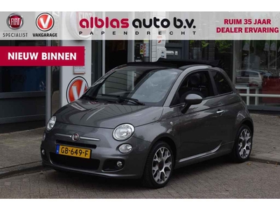 Fiat 500C 80pk turbo 500S|Sport|Dualogic/automaat|Leer