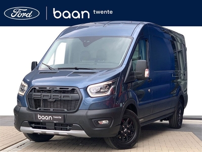 Ford Transit 350 2.0 TDCI 170 PK L3H2 Trail | BI-Xenon | SYNC 4 | Trekhaak | Camera | BLIS | Leder | Apple Carplay |