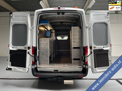 Ford Transit 350 SERVICEWAGEN 2.0 TDCI 130PK euro6 L3H3 VICTRON V230 SORTIMO INRICHTING AIRCO STANDKACHEL TREKHAAK RIJKLAARPRIJS!