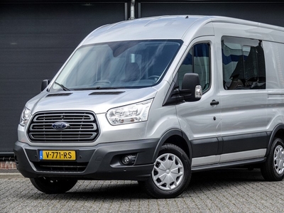 Ford Transit L2H2 2.0Tdci 130Pk | Dubbele cabine | Trend | Moondust Zilver