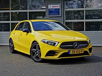 MERCEDES A-KLASSE 180 Business Solution AMG Solar Yellow|Widescreen|Navi|Cruise|Camera|2019|