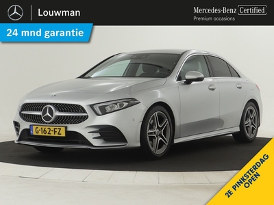 Mercedes-Benz A-Klasse 180 Business Solution AMG | Achteruitrijcamera | Stoelverwarming | Apple Carplay | Climate Control | Lichtmetalen velgen | Cruise Control | Inclusief 24 MB Premium Certified garantie voor Europa.