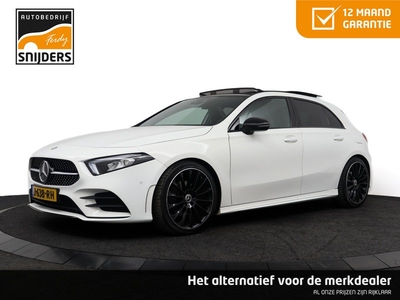 Mercedes-Benz A-Klasse AMG Business Solution - 12 MND GARANTIE | Panorama | Widescreen | Multibeam LED | Alcantara Plus | Camera | DAB+ -RIJKLAAR