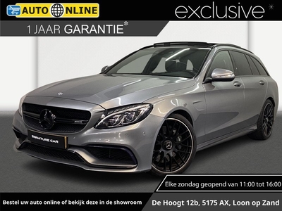 Mercedes-Benz C-klasse Estate 63 AMG✅Panoramadak✅Sfeerverlichting✅Head up display✅Achteruitrijcamera✅